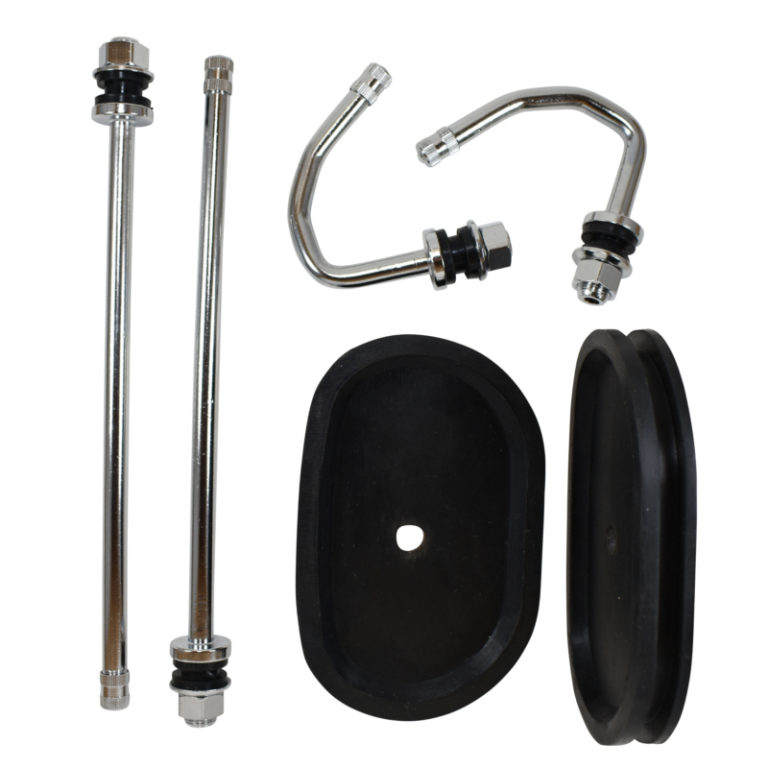 Always Shiny Wheels and RV Dually Valve Stem Kit for GM 3500, 4500