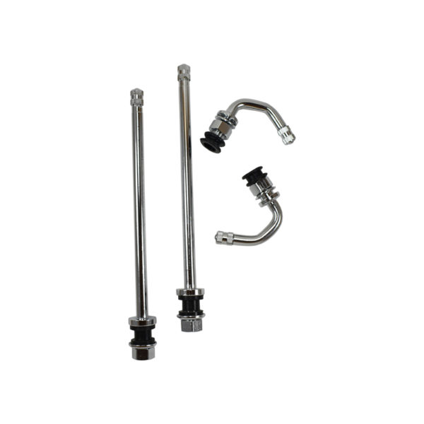 Always Shiny Wheels and RV Dually Valve Stem Kit for Ford F350, F450