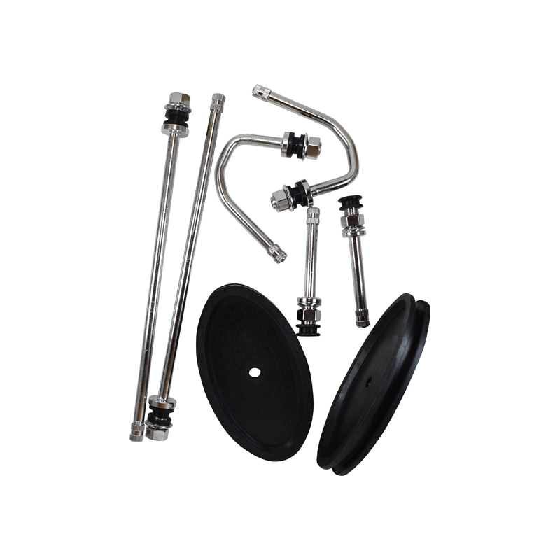 Always Shiny Wheels and RV Dually Valve Stems for Ford F450, F550