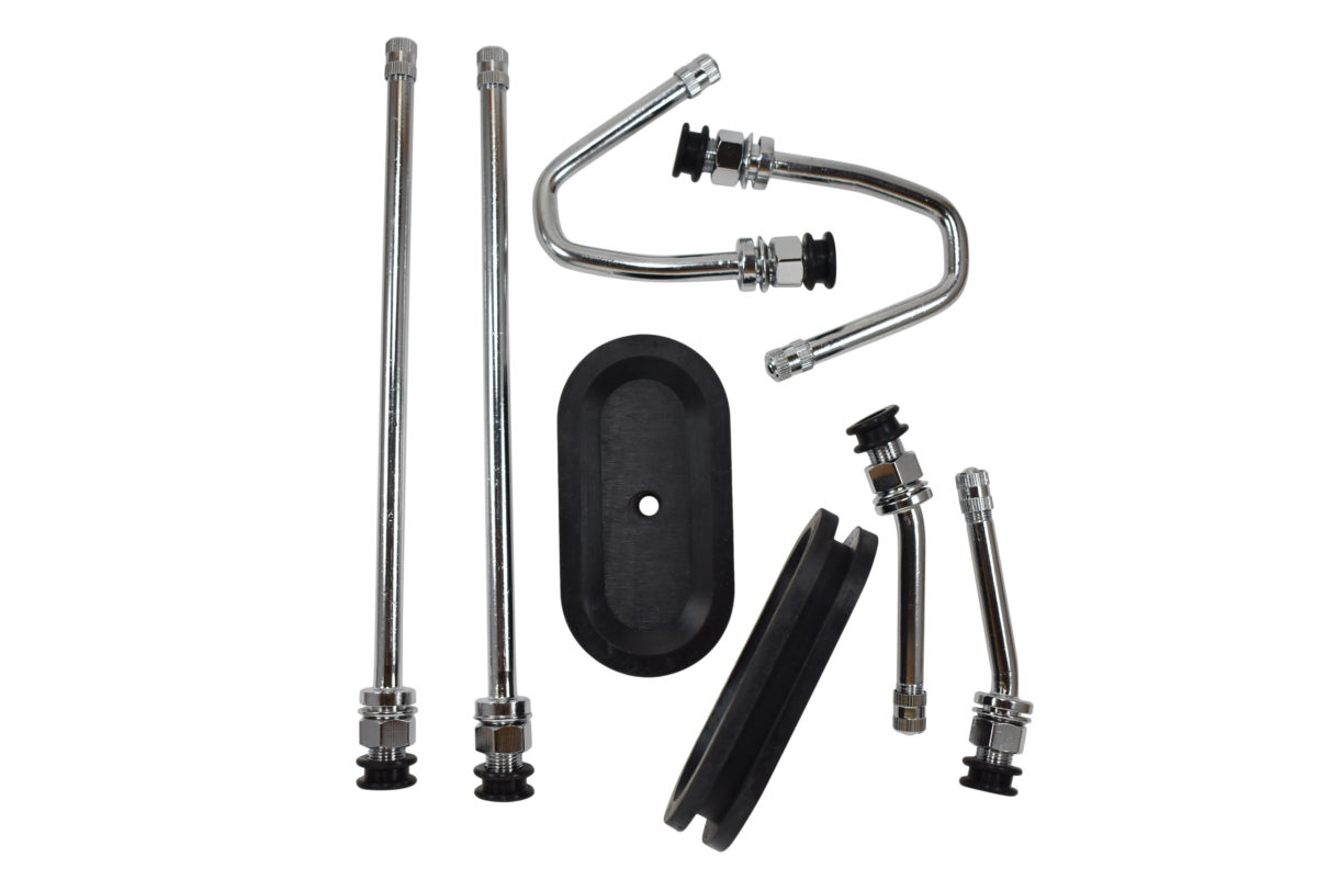 Always Shiny Wheels and RV Dually Valve Stem Kit for Mercedes