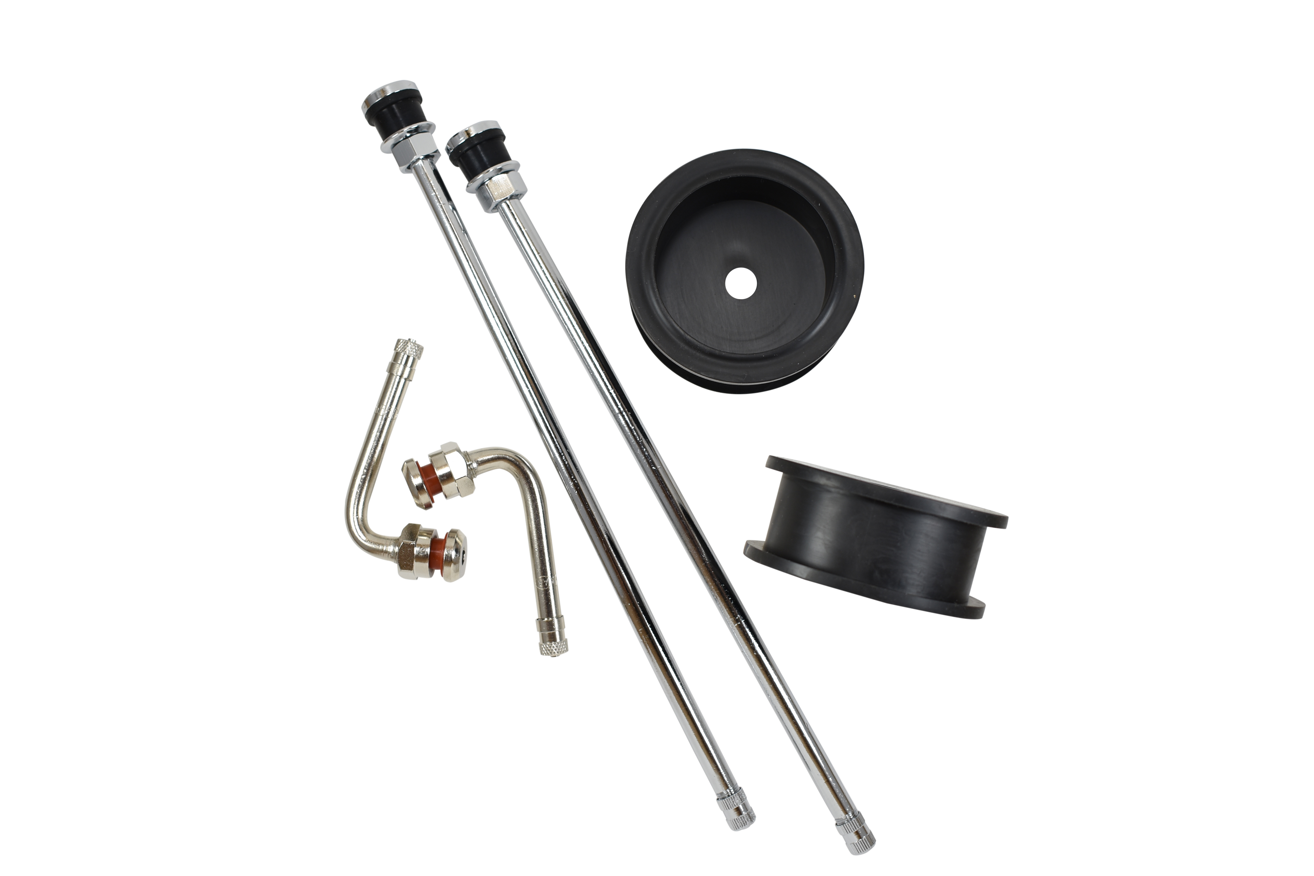 Always Shiny Wheels and RV Dually Valve Stems for Motorhomes with